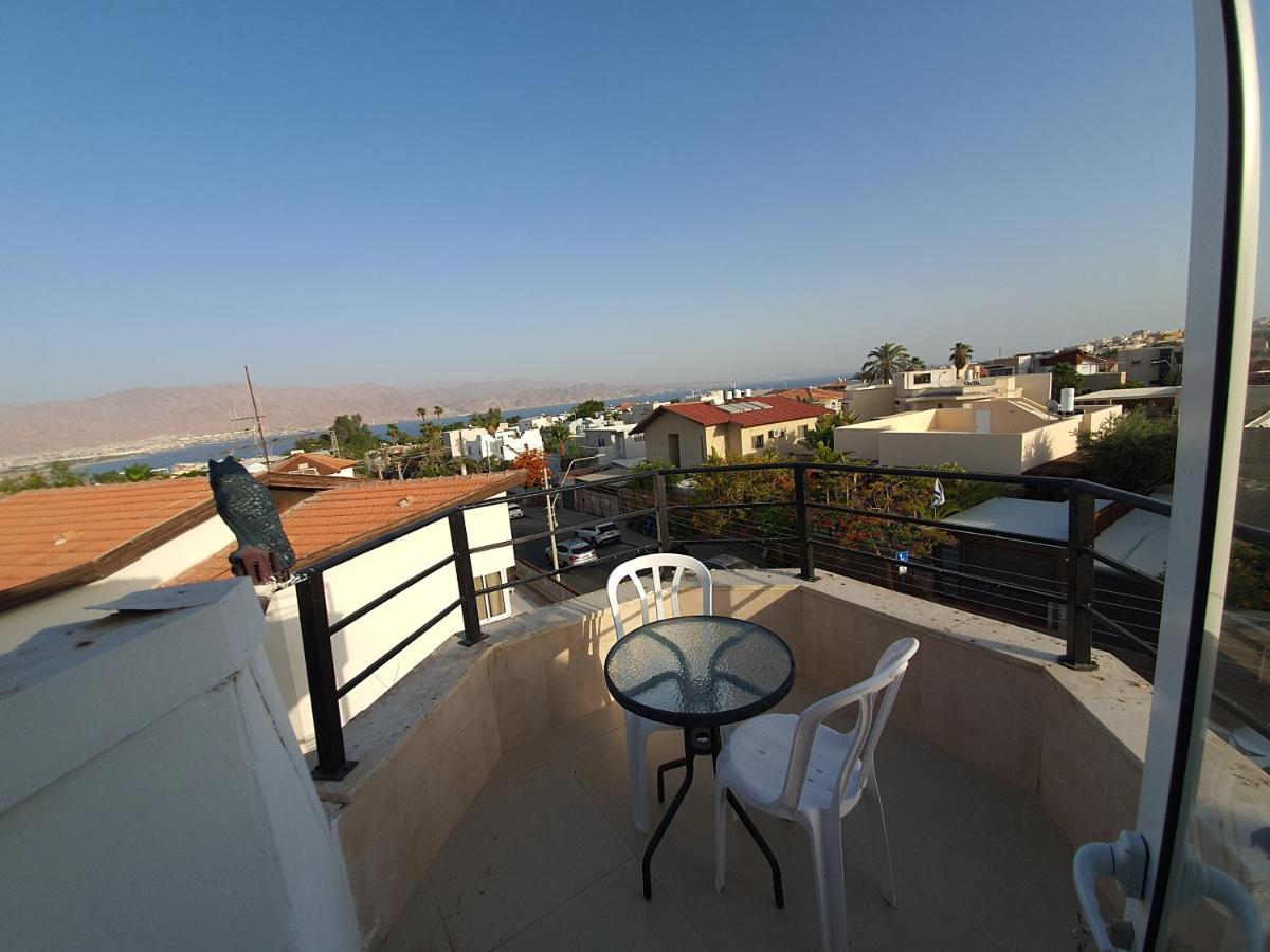 אילת Barak Royal Suites 20 Sea View - ג'קוזי בחצר ומרפסות עם נוף לים מראה חיצוני תמונה