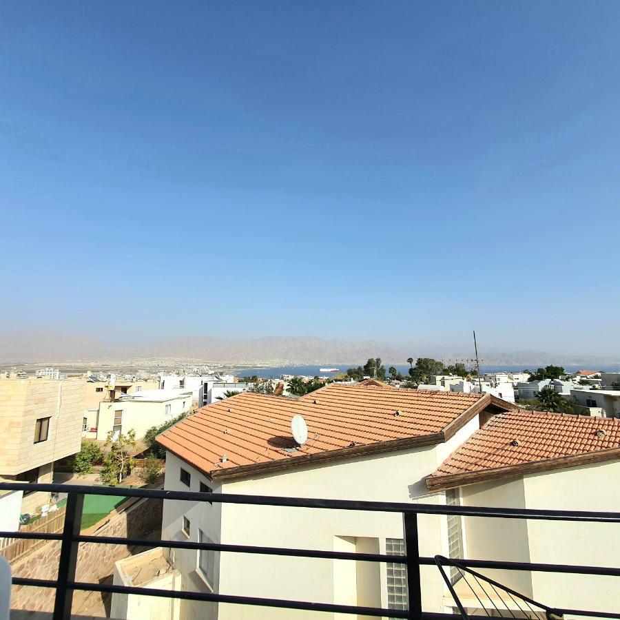 אילת Barak Royal Suites 20 Sea View - ג'קוזי בחצר ומרפסות עם נוף לים מראה חיצוני תמונה
